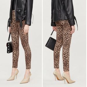 Good American Cheetah Jeans - NWOT